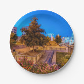 Twilight op Park Central Square Papieren Bordje (Voorkant)