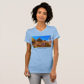 Twilight op Park Central Square T-Shirt (Voorkant volledig)