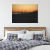 Twilight op Sullivan's Island Canvas Afdruk (Insitu (Slaapkamer))