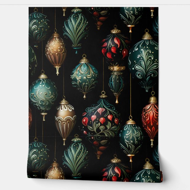 Twilight Ornament Garden Botanical Behang (Afrollen)