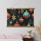 Twilight Ornament Garden Botanical Hangend Wandkleed (Slaapkamer)