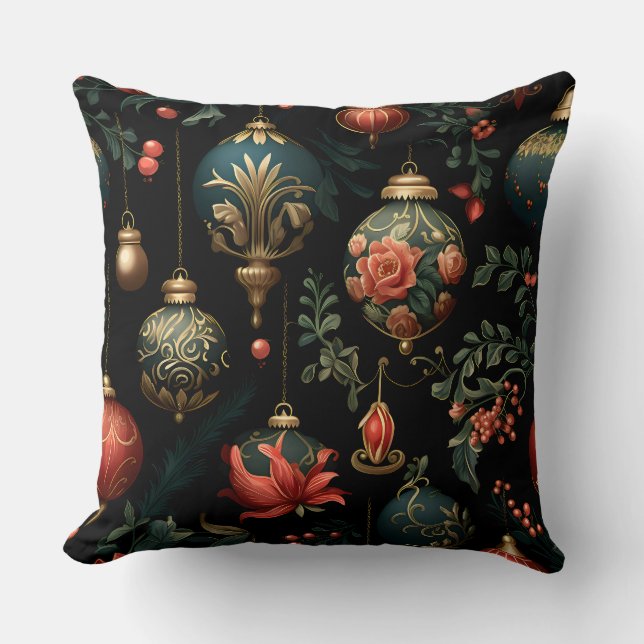 Twilight Ornament Garden Botanical Kussen (Voorkant)