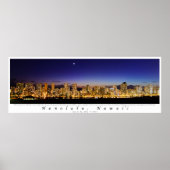Twilight Over Waikiki Poster (Voorkant)