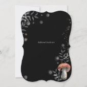 Twilight-paddenstoel Cottcore Weddenschap Kaart (Achterkant)