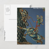"Twilight Painting II" Briefkaart (Voorkant / Achterkant)