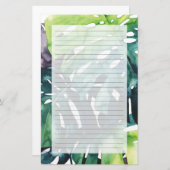 Twilight-palmen - gespleten lef briefpapier (Voorkant / Achterkant)