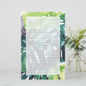 Twilight-palmen - gespleten lef briefpapier (Staand voorkant)