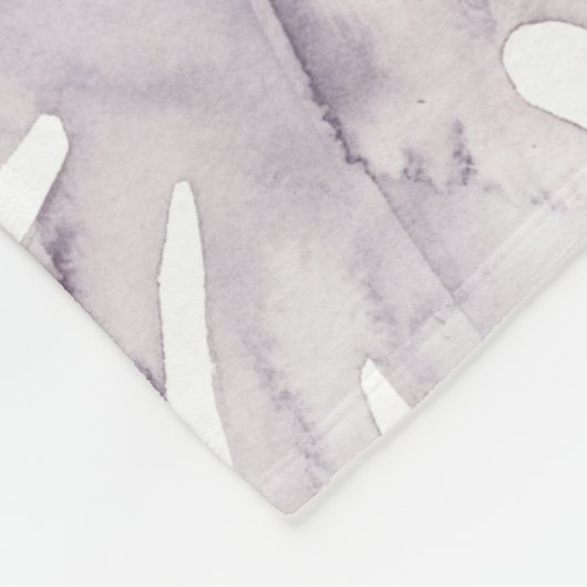 Twilight-palmen - gespleten lef fleece deken (Hoek)