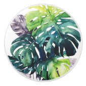 Twilight-palmen - gespleten lef keramische knop (Voorkant)