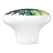 Twilight-palmen - gespleten lef keramische knop (Zijkant)