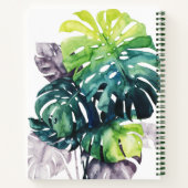 Twilight-palmen - gespleten lef notitieboek (Achterkant)