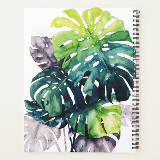 Twilight-palmen - gespleten lef planner (Achterkant)