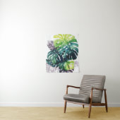 Twilight-palmen - gespleten lef wandkleed (In situ)