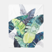 Twilight-palmen - Palmbladeren Fleece Deken (Voorkant)