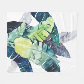 Twilight-palmen - Palmbladeren Fleece Deken (Voorkant (Horizontaal))
