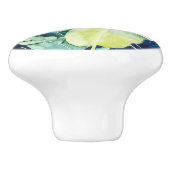 Twilight-palmen - Palmbladeren Keramische Knop (Zijkant)