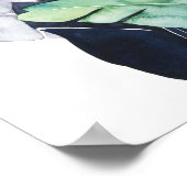 Twilight-palmen - Palmbladeren Poster (Hoek)