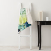 Twilight-palmen - Palmbladeren Sherpa Deken (In situ)