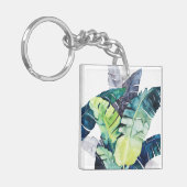 Twilight-palmen - Palmbladeren Sleutelhanger (Voorkant Links)