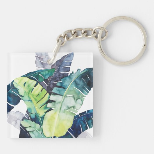 Twilight-palmen - Palmbladeren Sleutelhanger (Achterkant)