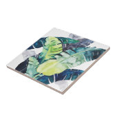 Twilight-palmen - Palmbladeren Tegeltje (Zijkant)