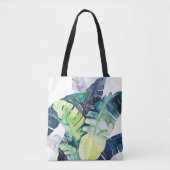 Twilight-palmen - Palmbladeren Tote Bag (Voorkant)