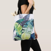 Twilight-palmen - Palmbladeren Tote Bag (Dichtbij)