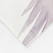 Twilight-palmen - Palmvaten Fleece Deken (Hoek)