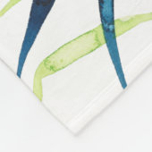 Twilight-palmen - Tropische bladeren Fleece Deken (Hoek)