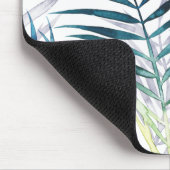 Twilight-palmen - Tropische bladeren Muismat (Hoek)