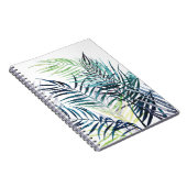 Twilight-palmen - Tropische bladeren Notitieboek (Rechterzijde)