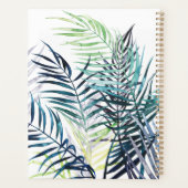 Twilight-palmen - Tropische bladeren Planner (Achterkant)
