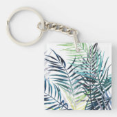 Twilight-palmen - Tropische bladeren Sleutelhanger (Voorkant)