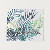 Twilight-palmen - Tropische bladeren Wandkleed (Voorkant (horizontaal))