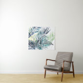 Twilight-palmen - Tropische bladeren Wandkleed (In Situ (horizontaal))