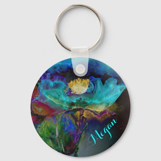 Twilight Poppy Sleutelhanger (Voorkant)