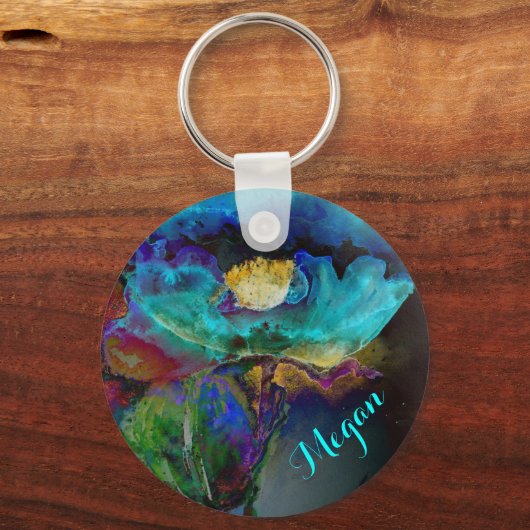 Twilight Poppy Sleutelhanger (Voorkant)