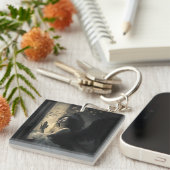 Twilight Prayer: De Middernachtengel Sleutelhanger (Voorkant Rechts)