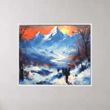 Twilight Promenade bij de Mount Everest
