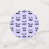 Twilight Pumpkin gezichten Confetti (Kleine voorkant)