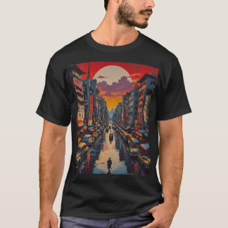 Twilight Reflections bij Neon City T-shirt