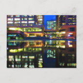 Twilight Reflections City Hall Hull Quebec Briefkaart (Voorkant)