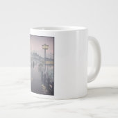 Twilight Regen op pad naar Shinobazu in Japan Grote Koffiekop (Voorkant rechts)