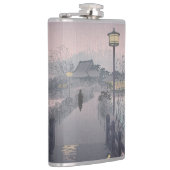 Twilight Regen op pad naar Shinobazu in Japan Heupfles (Rechts)