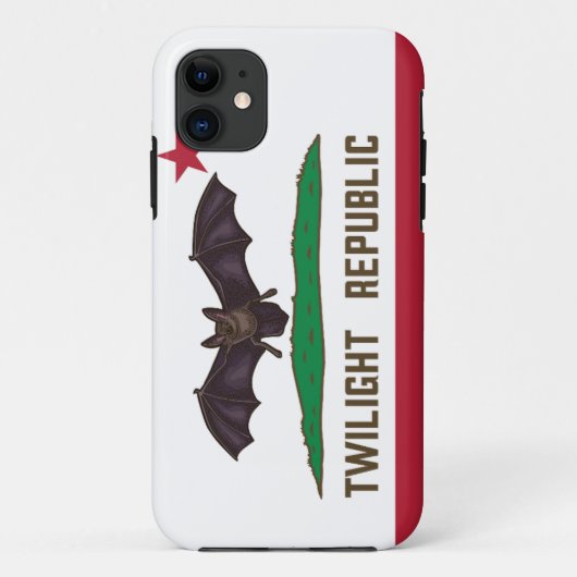 Twilight Republic Vlag Case-Mate iPhone Case (Achterkant)