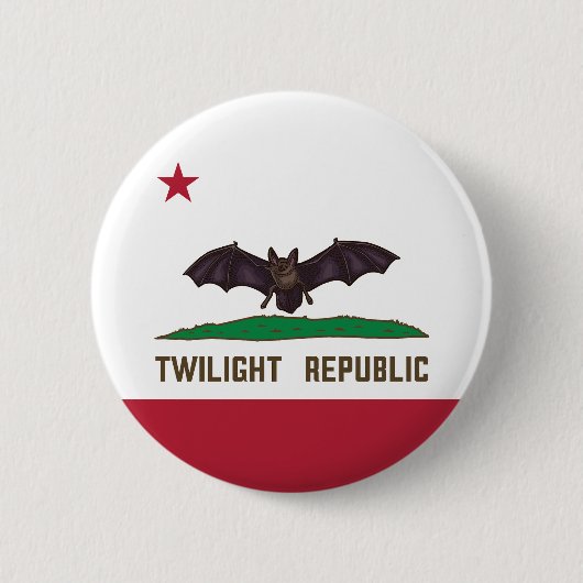 Twilight Republic Vlag Ronde Button 5,7 Cm (Voorkant)