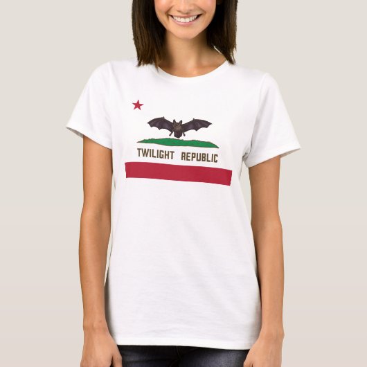 Twilight Republic Vlag T-shirt (Voorkant)