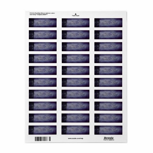 Twilight Return Label D (Full Sheet)