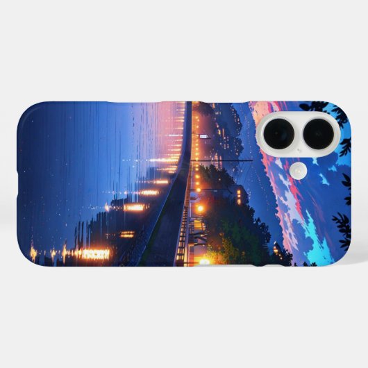 Twilight Riverside Glow Case-Mate iPhone Case (Achterkant (horizontaal))