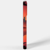 Twilight Roar – Dinosaur Silhouette bij het meer Case-Mate iPhone Case (Achterkant / Rechts)
